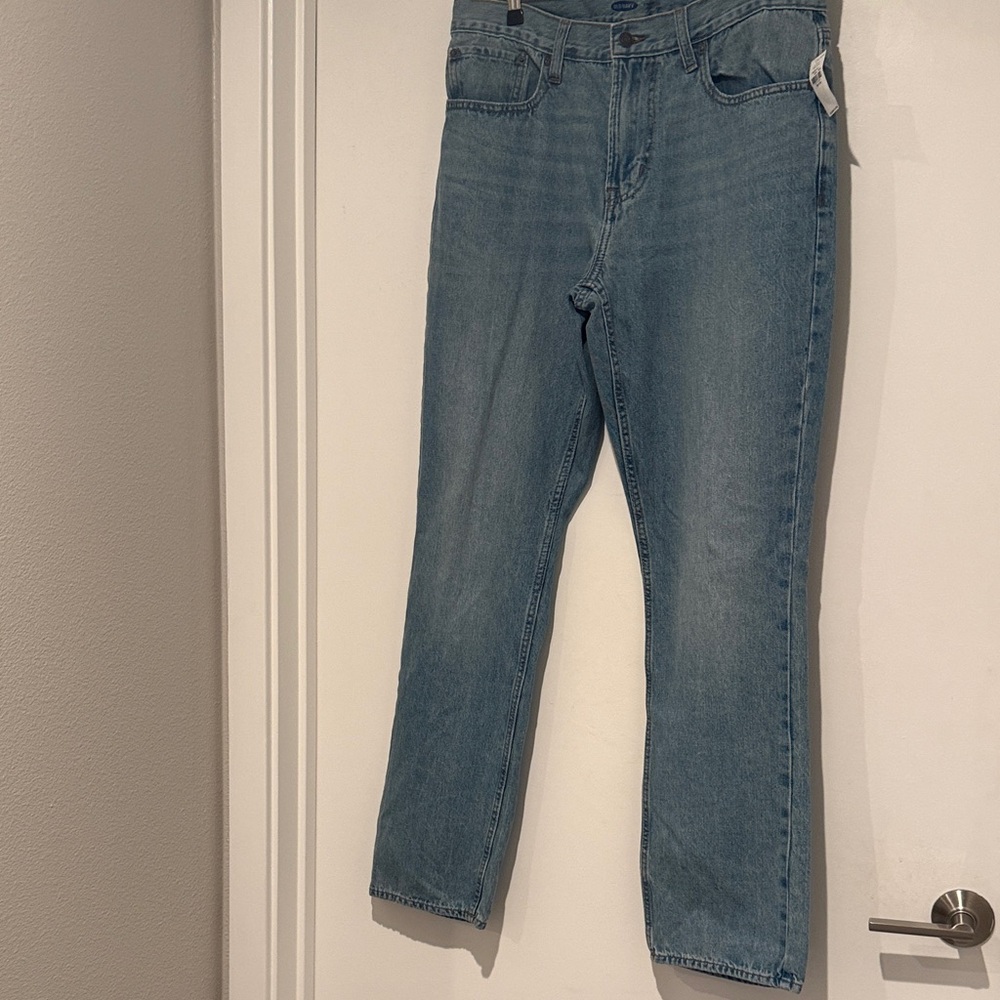 Old Navy Men's Light Blue Straight Jeans